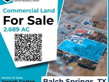 Land property for sale in Balch Springs, TX