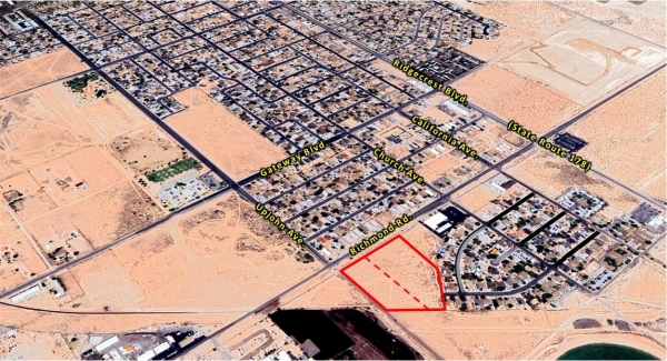Listing Image #1 - Land for sale at NEC of Richmond St & Upjohn Ave, Ridgecrest CA 93555
