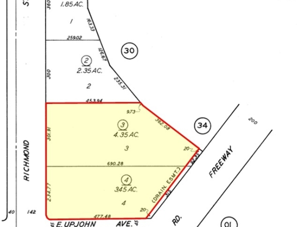Listing Image #3 - Land for sale at NEC of Richmond St & Upjohn Ave, Ridgecrest CA 93555