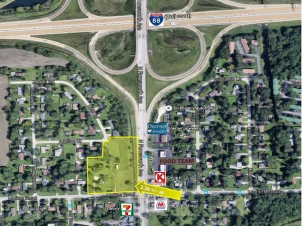 Listing Image #1 - Land for sale at 1826 N Farnsworth Avenue, Aurora IL 60505