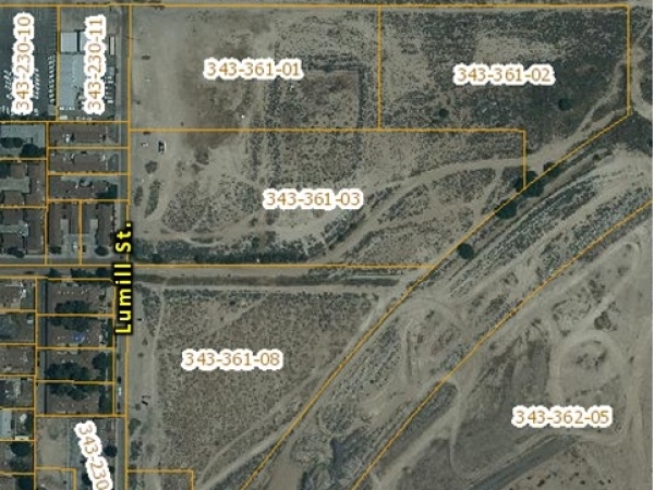 Listing Image #2 - Land for sale at Lumill St near Ridgecrest Blvd, Ridgecrest CA 93555 Listing Image #2 - Land for sale at Lumill St near Ridgecrest Blvd, Ridgecrest CA 93555
