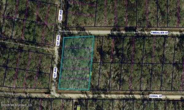 Listing Image #1 - Land for sale at Coral Street, Waveland MS 39576 Listing Image #1 - Land for sale at Coral Street, Waveland MS 39576
