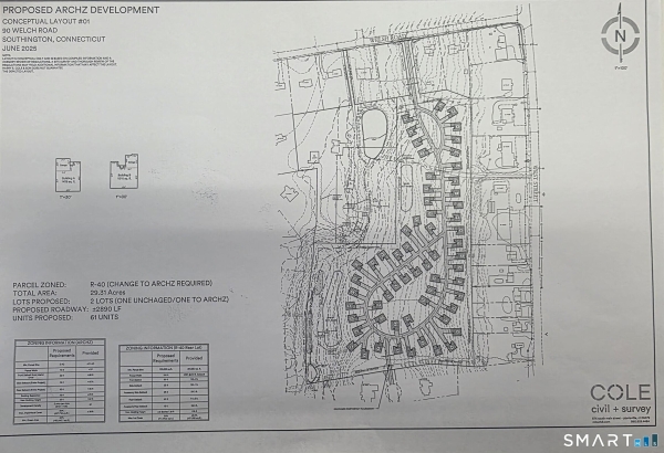 Listing Image #1 - Land for sale at 90 Welch Road, Southington CT 06489 Listing Image #1 - Land for sale at 90 Welch Road, Southington CT 06489