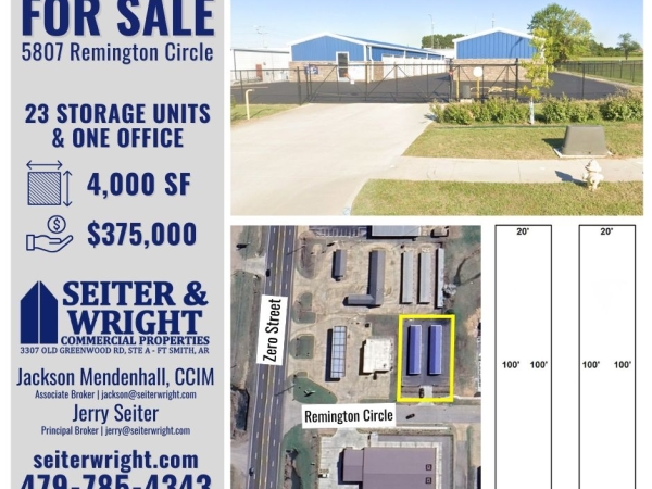 Listing Image #1 - Storage for sale at 5807 Remington Circle, Fort Smith AR 72903