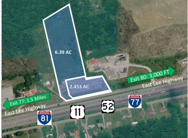 Listing Image #3 - Land for sale at 2220 E Lee Highway, Wytheville VA 24382