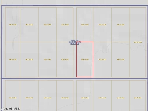 Listing Image #1 - Land for sale at 139XX W Gold Cup Ranchos Lane 13, Buckeye AZ 85326