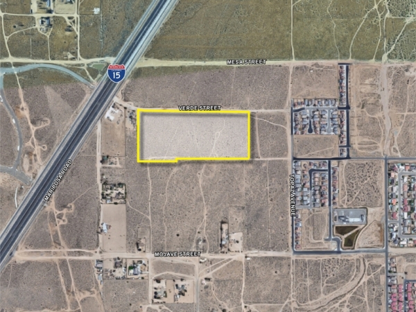 Listing Image #2 - Land for sale at 21.55 AC Verde Street, Hesperia CA 92345 Listing Image #2 - Land for sale at 21.55 AC Verde Street, Hesperia CA 92345