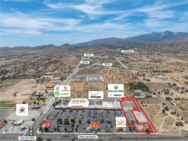 Listing Image #1 - Retail for sale at 0 Phelan, Phelan CA 92371 Listing Image #1 - Retail for sale at 0 Phelan, Phelan CA 92371