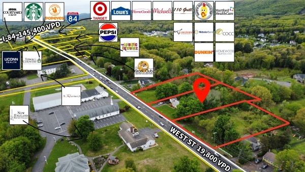 Listing Image #1 - Land for sale at 1516,1532,1552, West St, Southington CT 06489 Listing Image #1 - Land for sale at 1516,1532,1552, West St, Southington CT 06489