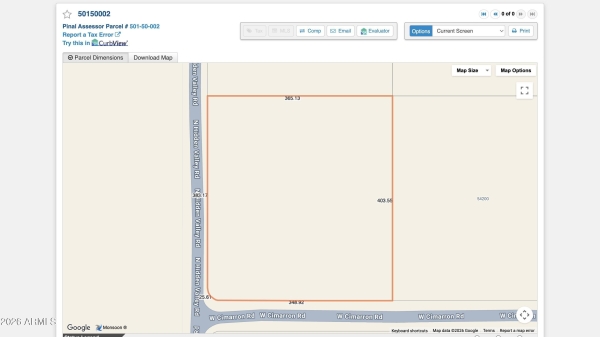 Listing Image #2 - Land for sale at W Cimarron and N Hidden Valley 2, Maricopa AZ 85139