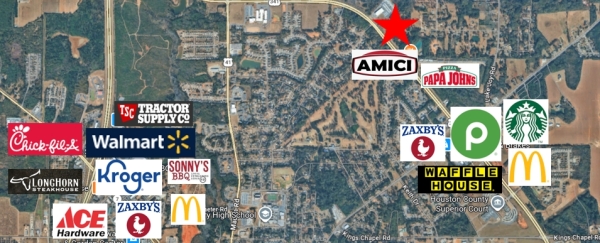 Listing Image #2 - Land for sale at Perry Pkwy - 14 acres, Perry GA 31069