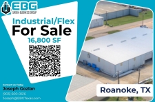Industrial property for sale in Roanoke, TX