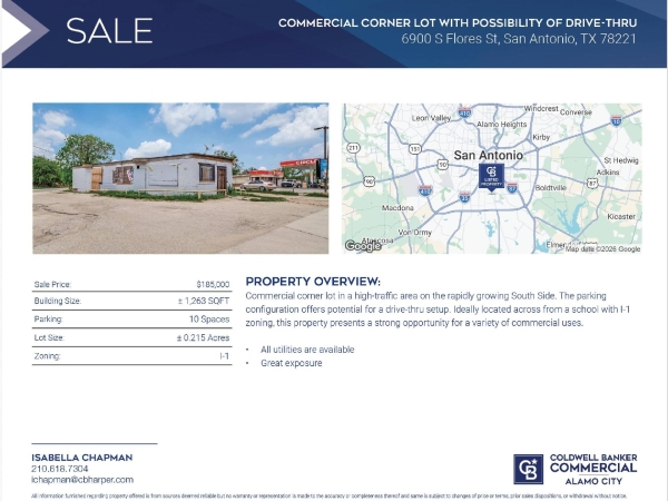 Listing Image #1 - Industrial for sale at 6900 S Flores St, San Antonio TX 78221 Listing Image #1 - Industrial for sale at 6900 S Flores St, San Antonio TX 78221