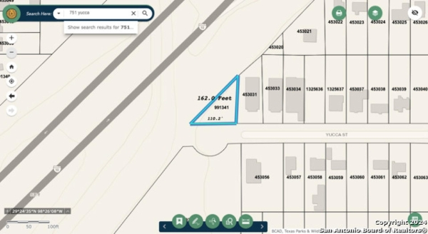 Listing Image #2 - Land for sale at 751 Yucca St, San Antonio TX 78220