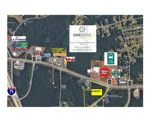 Listing Image #2 - Land for sale at 1199 Jonesboro Rd, Mcdonough GA 30253 Listing Image #2 - Land for sale at 1199 Jonesboro Rd, Mcdonough GA 30253