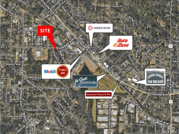 Listing Image #1 - Land for sale at 3519 Brookdale Avenue, Macon GA 31204 Listing Image #1 - Land for sale at 3519 Brookdale Avenue, Macon GA 31204