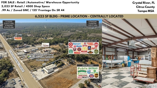 Listing Image #1 - Others for sale at 6680 W Gulf To Lake Highway, Crystal River FL 34429