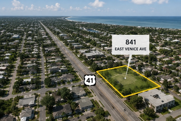 Listing Image #1 - Land for sale at 841 E Venice Avenue, Venice FL 34285