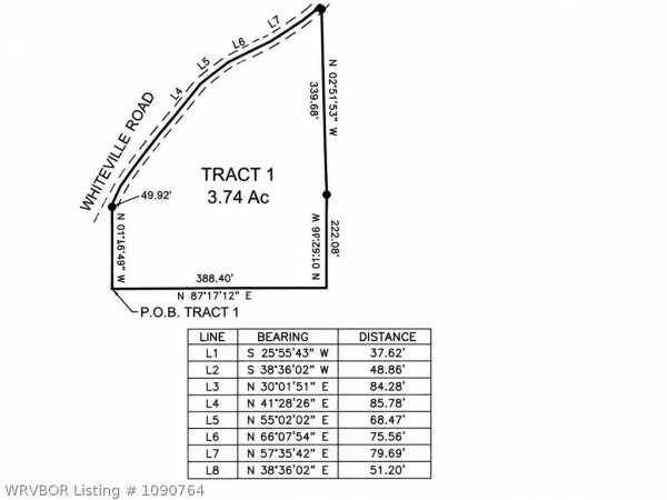 Listing Image #2 - Land for sale at TBD Witteville Road, Poteau OK 94953