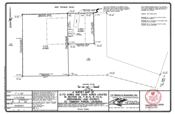 Listing Image #2 - Land for sale at BEN THOMAS ROAD, Slidell LA 70460 Listing Image #2 - Land for sale at BEN THOMAS ROAD, Slidell LA 70460