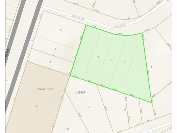 Listing Image #2 - Land for sale at 2822 Childs Street, Dallas TX 75203