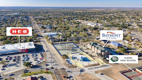 Listing Image #1 - Industrial for sale at E Broadway St & Park Heights Dr, Cuero TX 77954