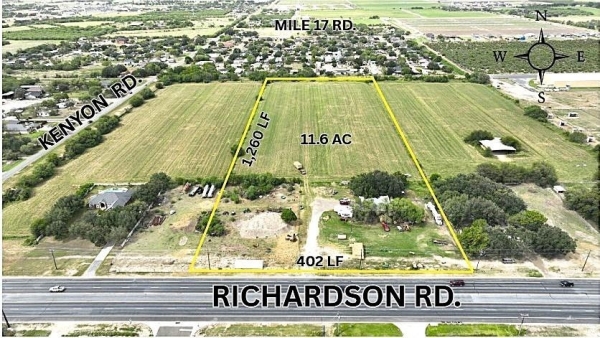 Listing Image #2 - Land for sale at 3917 E Richardson Road E, Edinburg TX 78541 Listing Image #2 - Land for sale at 3917 E Richardson Road E, Edinburg TX 78541