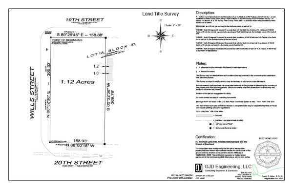 Listing Image #3 - Land for sale at NEC of 19th St & Wills St, Bushland TX 79124 Listing Image #3 - Land for sale at NEC of 19th St & Wills St, Bushland TX 79124