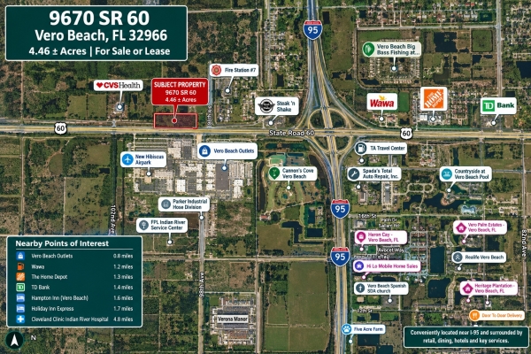 Listing Image #3 - Land for sale at 9670 SR 60, Vero Beach FL 32966 Listing Image #3 - Land for sale at 9670 SR 60, Vero Beach FL 32966