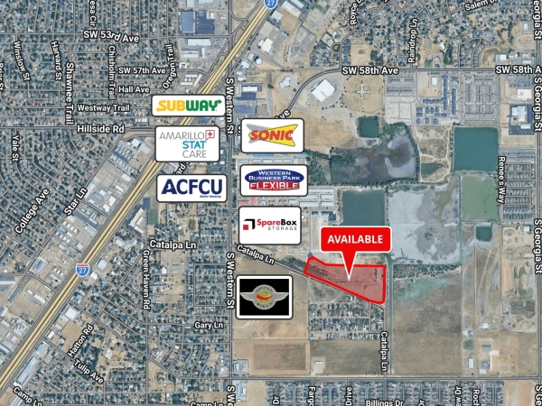 Listing Image #1 - Land for sale at 6651 Office Park Drive, Amarillo TX 79110
