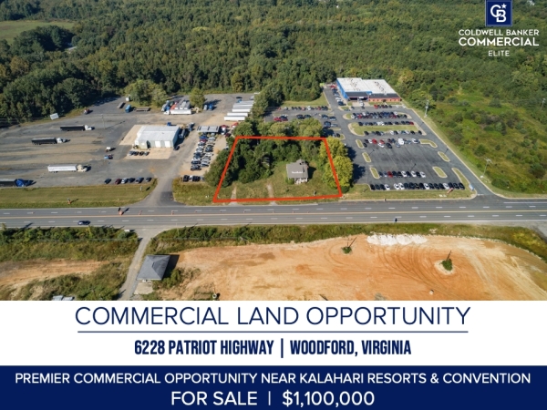 Listing Image #1 - Land for sale at 6228 Patriot Highway, Woodford VA 22580 Listing Image #1 - Land for sale at 6228 Patriot Highway, Woodford VA 22580