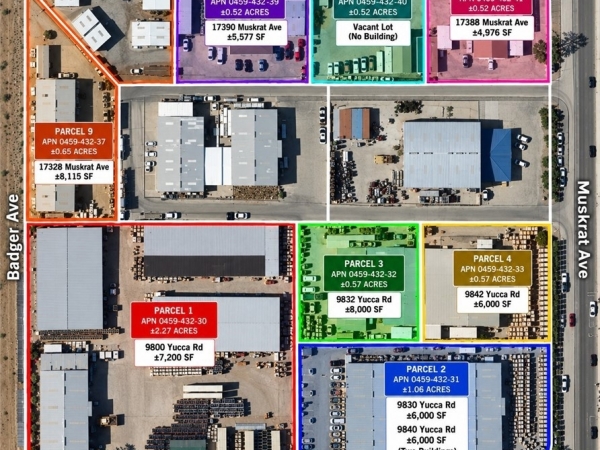 Listing Image #1 - Industrial for sale at 9832 Yucca Road, Adelanto CA 92301