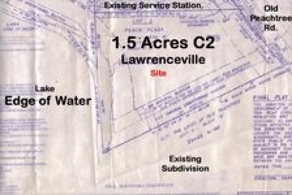 Listing Image #1 - Land for sale at 1935 Old Peachtree Rd., Lawrenceville GA 30045