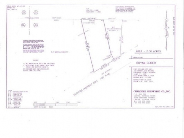 Listing Image #1 - Land for sale at 14219 Cumming Hwy, Cumming GA 30040