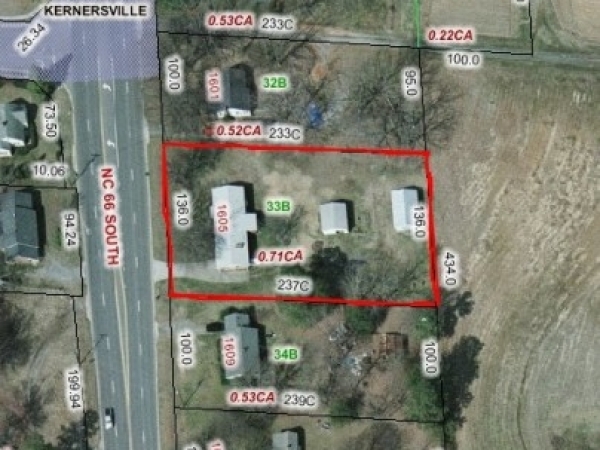 Listing Image #1 - Land for sale at 1605 Highway 66 South, Kernersville NC 27284