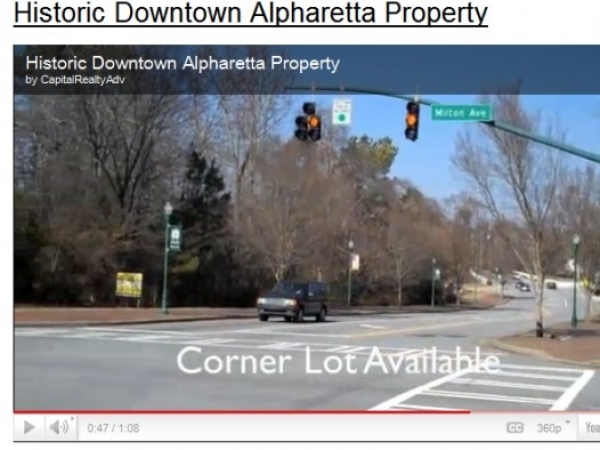 Listing Image #1 - Land for sale at Canton Street &amp; Milton Avenue, Alpharetta GA 30004