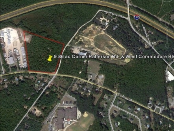 Listing Image #1 - Land for sale at Corner Patterson Rd. &amp; West Commodore Blvd., Jackson NJ 08527