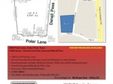 Listing Image #1 - Land for sale at 3005 Polar, Cedar Park TX 78613