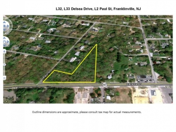 Listing Image #1 - Land for sale at L32, L33 Delsea, L2 Paul St, Franklinville NJ 08322