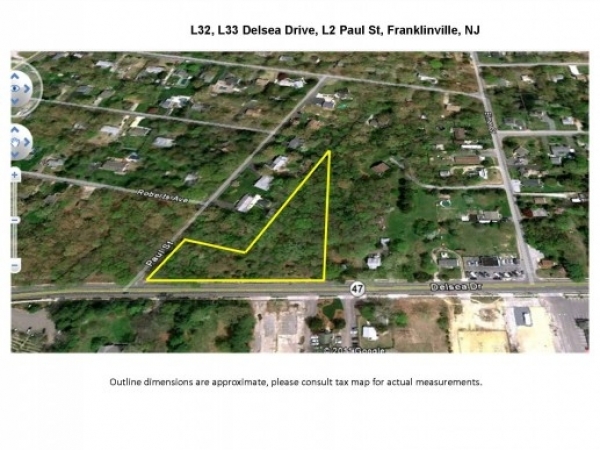 Listing Image #1 - Land for sale at L32, L33 Delsea, L2 Paul St, Franklinville NJ 08322 Listing Image #1 - Land for sale at L32, L33 Delsea, L2 Paul St, Franklinville NJ 08322