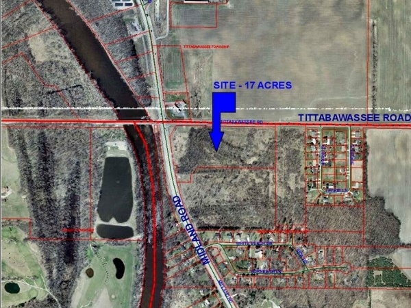 Listing Image #1 - Land for sale at Tittabawassee &amp; Midland Roads, Saginaw MI 48603