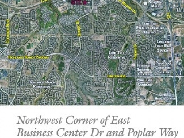 Listing Image #1 - Land for sale at NEC of E. Business Center Dr. &amp; Poplar Way, Highlands Ranch CO 80126