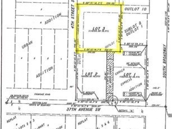 Listing Image #1 - Land for sale at 4th Street & 37th Avenue, Minot ND 