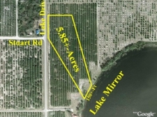 Listing Image #1 - Land for sale at 991 Lake Drive East, Lake Placid FL 33852