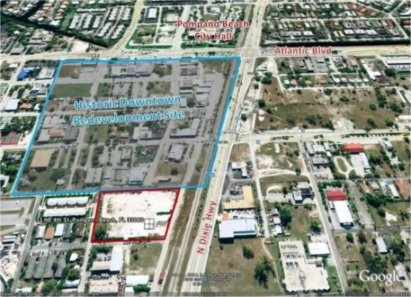 Listing Image #1 - Land for sale at 33 NE 4th Street, Pompano Beach FL 33060