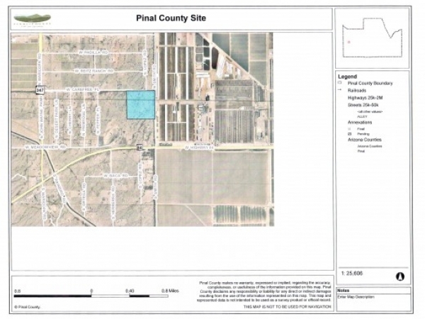 Listing Image #1 - Land for sale at Rt. 84 X Rt. 347, Maricopa AZ 85139