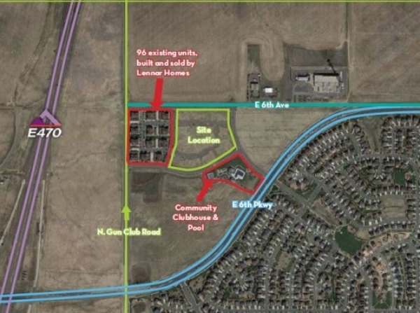Listing Image #1 - Land for sale at 4209 NWQ 6th Avenue and Gun Club Road, Aurora CO 80018
