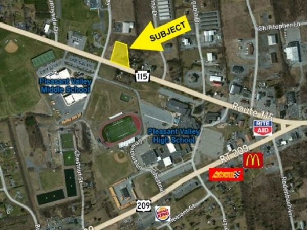 Listing Image #1 - Land for sale at 2206 RT 115, Brodheadsville PA 18322