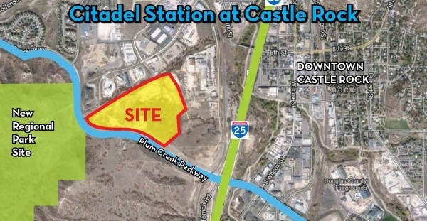 Listing Image #1 - Land for sale at Northwest Corner of I-25 and Plum Creek Parkway, Castle Rock CO 80134