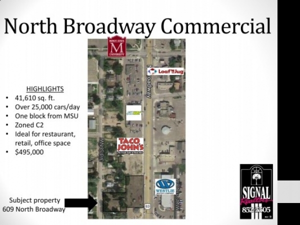 Listing Image #1 - Land for sale at 609 North Broadway, Minot ND 58703